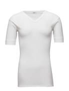 Jbs T-Shirt V-Neck Original Tops T-shirts Short-sleeved White JBS