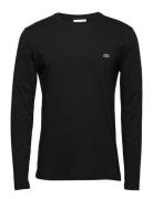Tee-Shirt&Turtle Neck Tops T-shirts Long-sleeved Black Lacoste