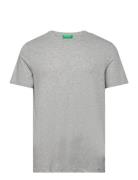 Short Sleeves T-Shirt Tops T-shirts Short-sleeved Grey United Colors O...