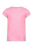 Cotton Jersey Tee Tops T-shirts Short-sleeved Pink Ralph Lauren Kids