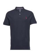 Alfred Polo Tops Polos Short-sleeved Blue U.S. Polo Assn.