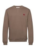 Nørregaard Sweatshirt Tops Sweat-shirts & Hoodies Sweat-shirts Khaki G...