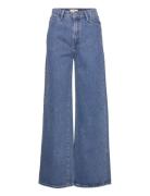 Trousers Denim Jackie Retro Bl Bottoms Jeans Wide Blue Lindex