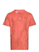 G Run Tee Sport T-shirts Short-sleeved Orange Adidas Sportswear