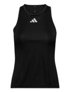 Club Tank Sport T-shirts & Tops Sleeveless Black Adidas Performance