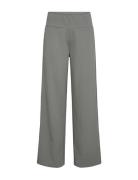 Sc-Siham Bottoms Trousers Wide Leg Grey Soyaconcept