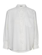 Onltokyo L/S Linen Blend Shirt Pnt Noos Tops Shirts Long-sleeved White...