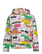 Sweatshirt Hood Aop Tops Sweat-shirts & Hoodies Hoodies Multi/patterne...
