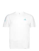 Adizero Tee M Sport T-shirts Short-sleeved White Adidas Performance