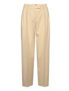 Hanifa Bottoms Trousers Straight Leg Beige HUGO