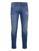 Anbass Trousers Slim 99 Denim Bottoms Jeans Slim Blue Replay