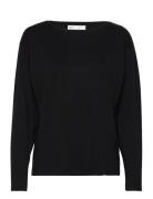 Grinnyiw Top Tops Blouses Long-sleeved Black InWear