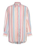 D1. Os Multistripe Shirt Tops Shirts Long-sleeved Multi/patterned GANT