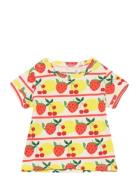 Fruits Aop Ss Tee Tops T-shirts Short-sleeved Multi/patterned Mini Rod...
