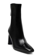 Wadix_Pcr Shoes Boots Ankle Boots Ankle Boots With Heel Black UNISA