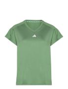 Tr-Es Min T Sport T-shirts & Tops Short-sleeved Green Adidas Performan...