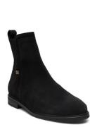 Tommy Essentials Boot Shoes Boots Ankle Boots Ankle Boots Flat Heel Bl...