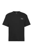 Jjeriley Tee Crew Neck Tops T-shirts Short-sleeved Black Jack & J S