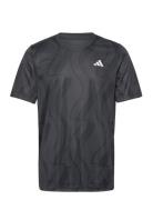 Club Graphic Tee Sport T-shirts Short-sleeved Black Adidas Performance