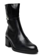 Dora Shoes Boots Ankle Boots Ankle Boots With Heel Black Wonders