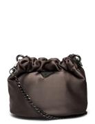 Velina Mini Pouch Bags Top Handle Bags Brown GUESS