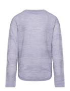 Komcaviar L/S Pullover Knt Tops Knitwear Pullovers Purple Kids Only