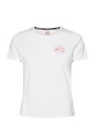 Vilde Active Tee Sport T-shirts & Tops Short-sleeved White Kari Traa