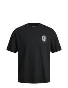 Jjdirk Tee Ss Crew Neck Tops T-shirts Short-sleeved Black Jack & J S