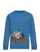 Sweatshirt Ls Tops Sweat-shirts & Hoodies Sweat-shirts Blue Minymo