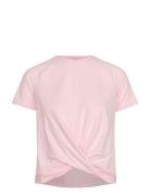 Shape Studio Crossover Tee Sport T-shirts & Tops Short-sleeved Pink Jo...