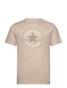 Chuck Patch Tee Sport T-shirts Short-sleeved Beige Converse