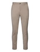 Slhslim-Myloelton Wool Trs Noos Bottoms Trousers Formal Beige Selected...