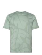 Thompson 08 Tops T-shirts Short-sleeved Green BOSS