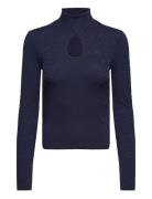 Ls Clio Top Tops Knitwear Jumpers Navy GUESS Jeans