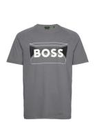 Tee 2 Sport T-shirts Short-sleeved Grey BOSS
