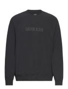 L/S Sweatshirt Tops Sweat-shirts & Hoodies Sweat-shirts Black Calvin K...