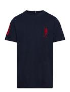 Player 3 Tshirt Tops T-shirts Short-sleeved Navy U.S. Polo Assn.