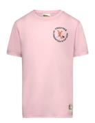 Smileyworld Together T K Sport T-shirts Short-sleeved Pink Jack Wolfsk...