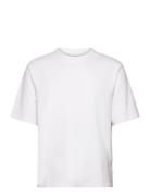 Milton Ss Tee Organic Cotton White Designers T-shirts Short-sleeved Wh...
