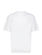 Monologo Graphic Over D Tee Tops T-shirts Short-sleeved White Calvin K...