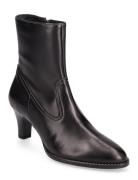 Booties Shoes Boots Ankle Boots Ankle Boots With Heel Black Billi Bi