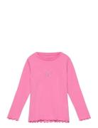 Nmftammie Ls Slim Top Pb Tops T-shirts Long-sleeved T-shirts Pink Name...