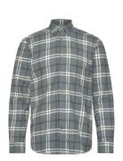 Onslars Ls Reg Brush Check Shirt Tops Shirts Casual Green ONLY & SONS