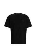 Tames 10 Tops T-shirts Short-sleeved Black BOSS