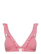 Santorini Top Swimwear Bikinis Bikini Tops Triangle Bikinitops Red Mis...