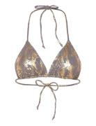 San Marino Top Swimwear Bikinis Bikini Tops Triangle Bikinitops Gold M...