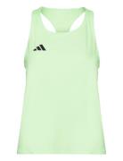 Adizero E Tank Sport T-shirts & Tops Sleeveless Green Adidas Performan...