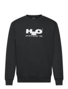 Logo Sweat O'neck Tops Sweat-shirts & Hoodies Sweat-shirts Navy H2O