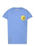 Ranva Tops T-shirts Short-sleeved Blue Molo