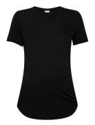 Top Mom Vega Tops T-shirts & Tops Short-sleeved Black Lindex